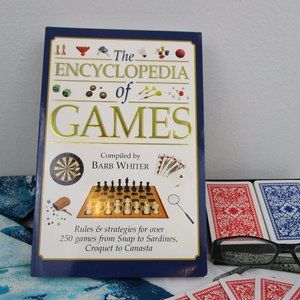 The Encyclopedia Of Games NWOT Paperback by Barb Whiter